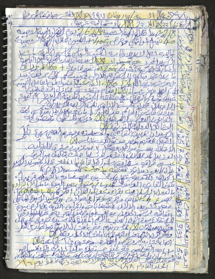 Mahmoud Khreisheh Diaries, Thinnaba- Tulkarm, 2016