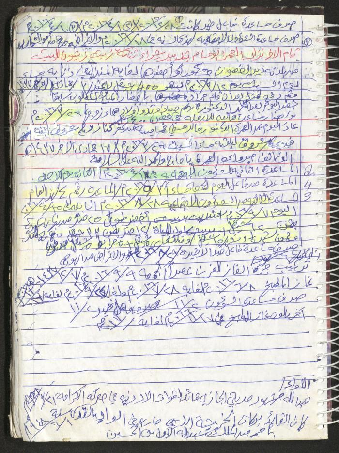 Mahmoud Khreisheh Diaries, Thinnaba- Tulkarm, 2016