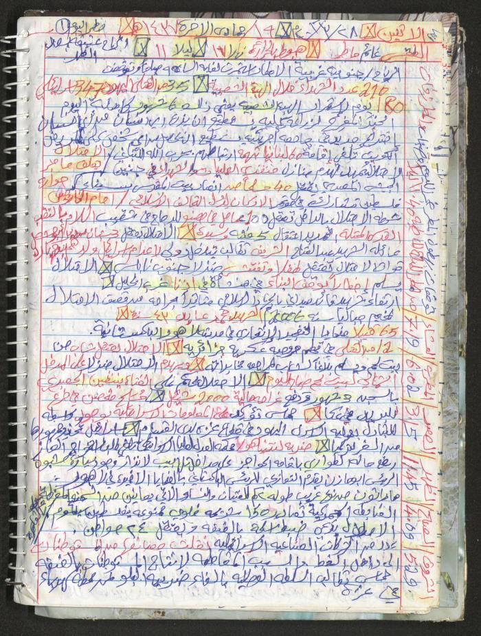Mahmoud Khreisheh Diaries, Thinnaba- Tulkarm, 2016