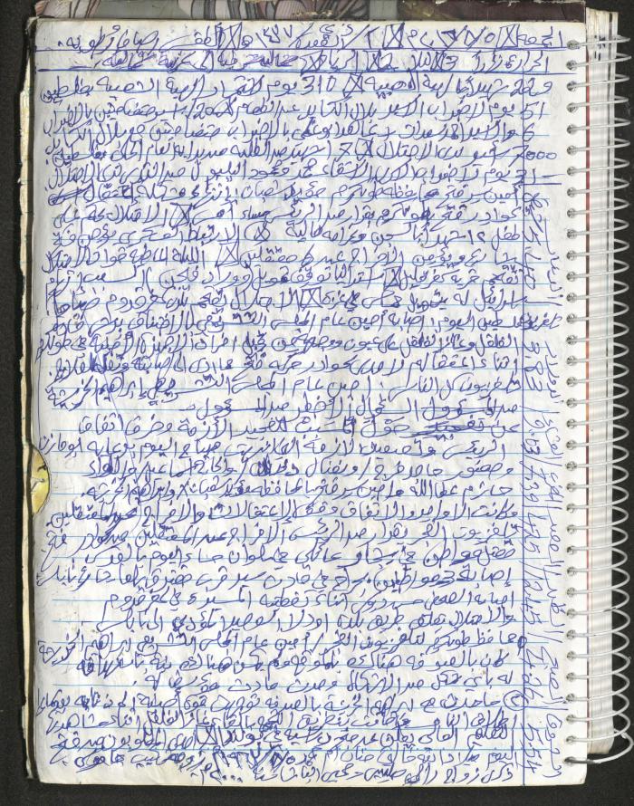 Mahmoud Khreisheh Diaries, Thinnaba- Tulkarm, 2016