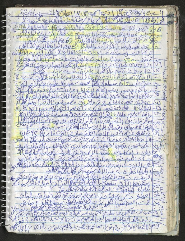Mahmoud Khreisheh Diaries, Thinnaba- Tulkarm, 2016