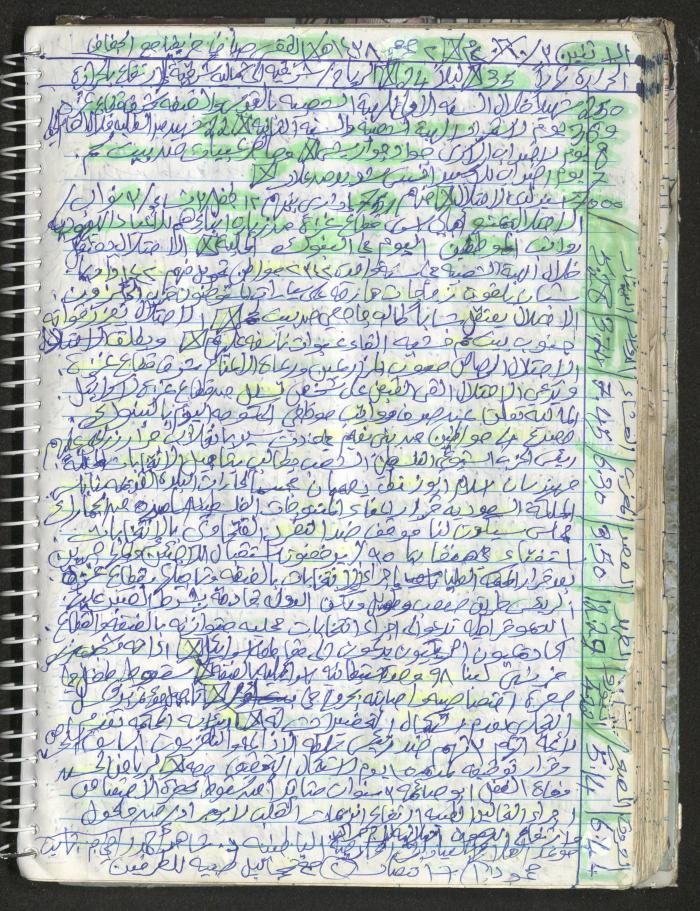 Mahmoud Khreisheh Diaries, Thinnaba- Tulkarm, 2016