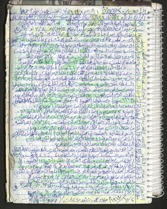 Mahmoud Khreisheh Diaries, Thinnaba- Tulkarm, 2016
