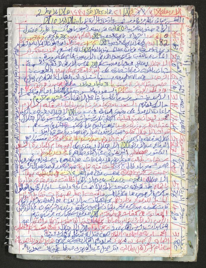 Mahmoud Khreisheh Diaries, Thinnaba- Tulkarm, 2016