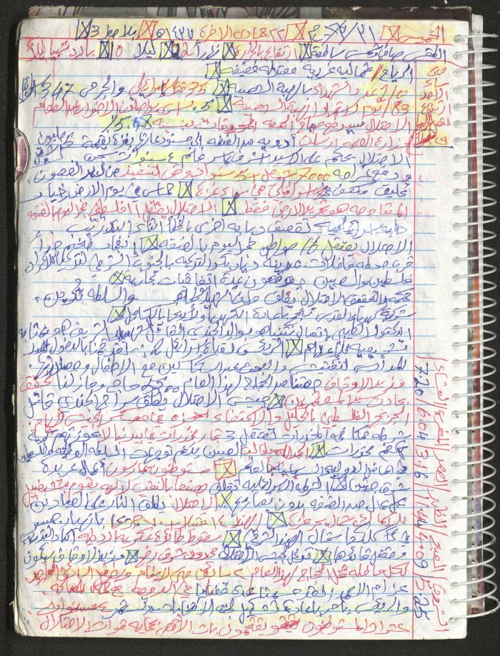 Mahmoud Khreisheh Diaries, Thinnaba- Tulkarm, 2016