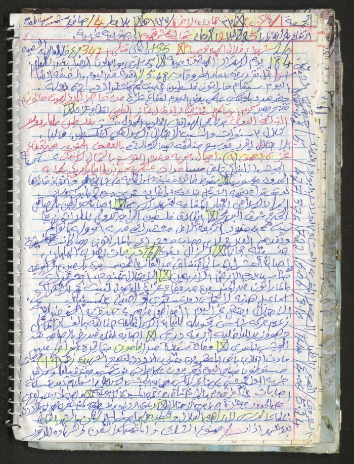 Mahmoud Khreisheh Diaries, Thinnaba- Tulkarm, 2016