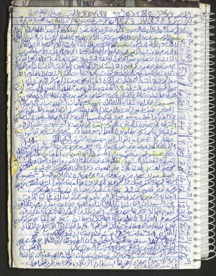 Mahmoud Khreisheh Diaries, Thinnaba- Tulkarm, 2016