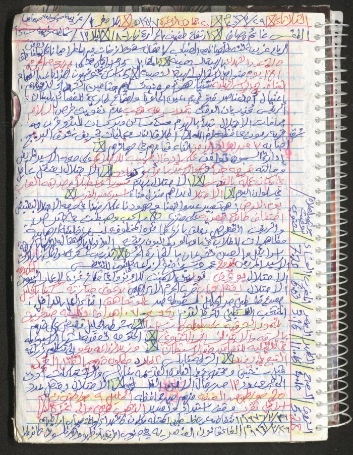 Mahmoud Khreisheh Diaries, Thinnaba- Tulkarm, 2016