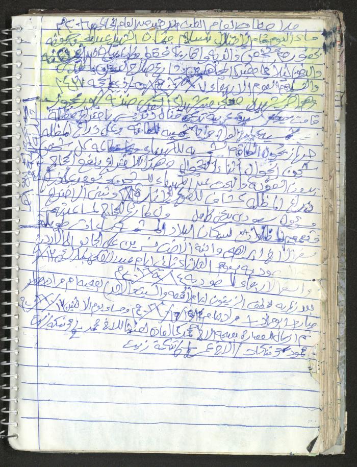 Mahmoud Khreisheh Diaries, Thinnaba- Tulkarm, 2016