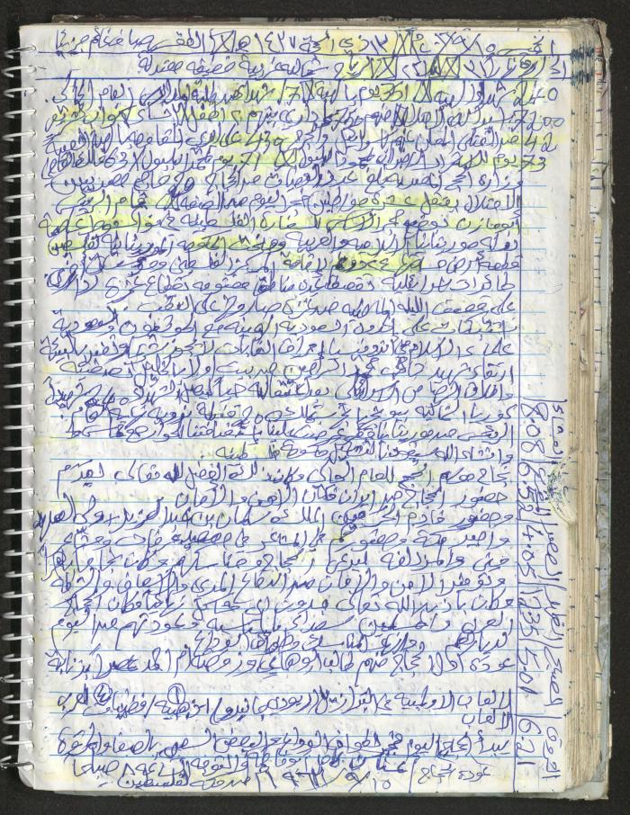 Mahmoud Khreisheh Diaries, Thinnaba- Tulkarm, 2016