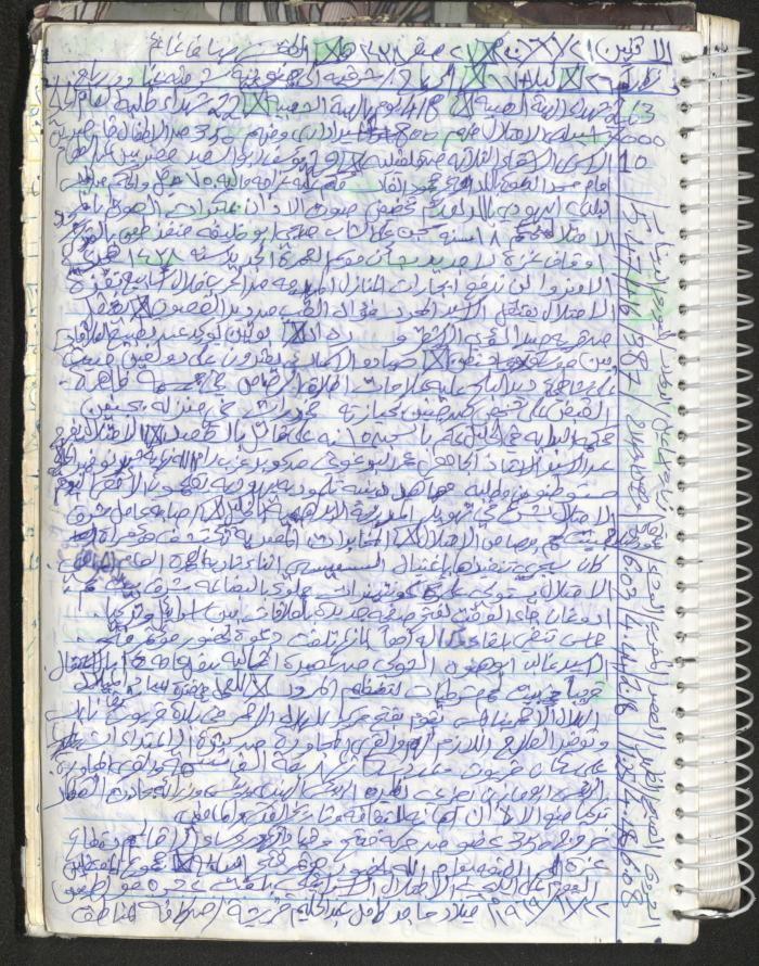 Mahmoud Khreisheh Diaries, Thinnaba- Tulkarm, 2016