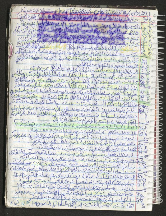 Mahmoud Khreisheh Diaries, Thinnaba- Tulkarm, 2016
