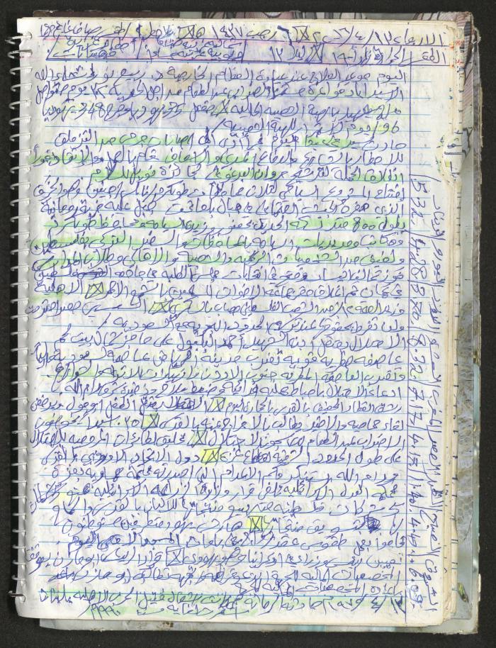 Mahmoud Khreisheh Diaries, Thinnaba- Tulkarm, 2016
