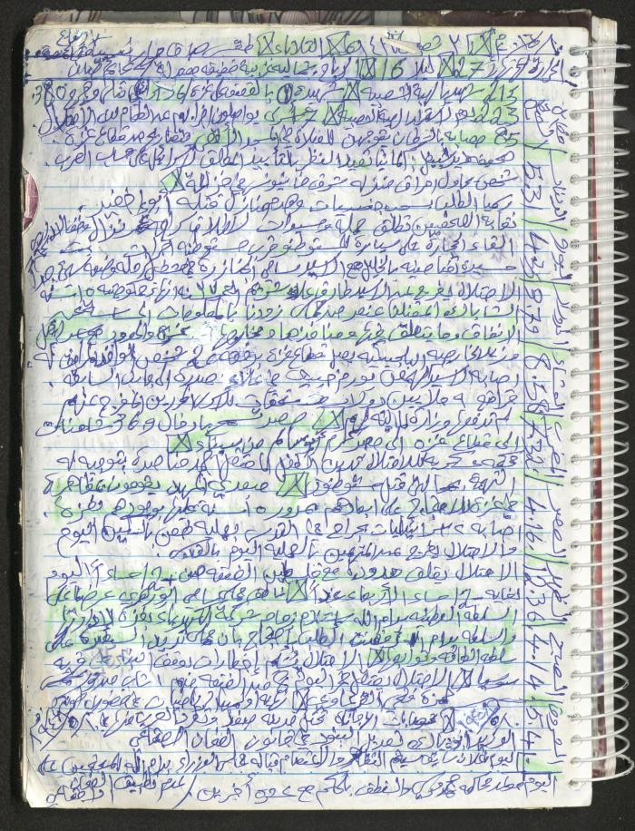 Mahmoud Khreisheh Diaries, Thinnaba- Tulkarm, 2016
