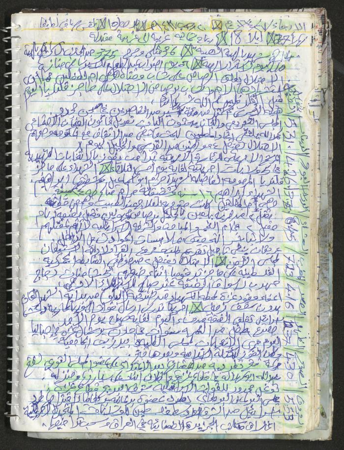 Mahmoud Khreisheh Diaries, Thinnaba- Tulkarm, 2016