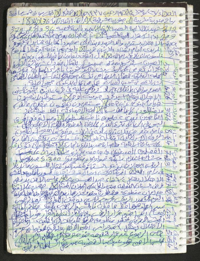 Mahmoud Khreisheh Diaries, Thinnaba- Tulkarm, 2016