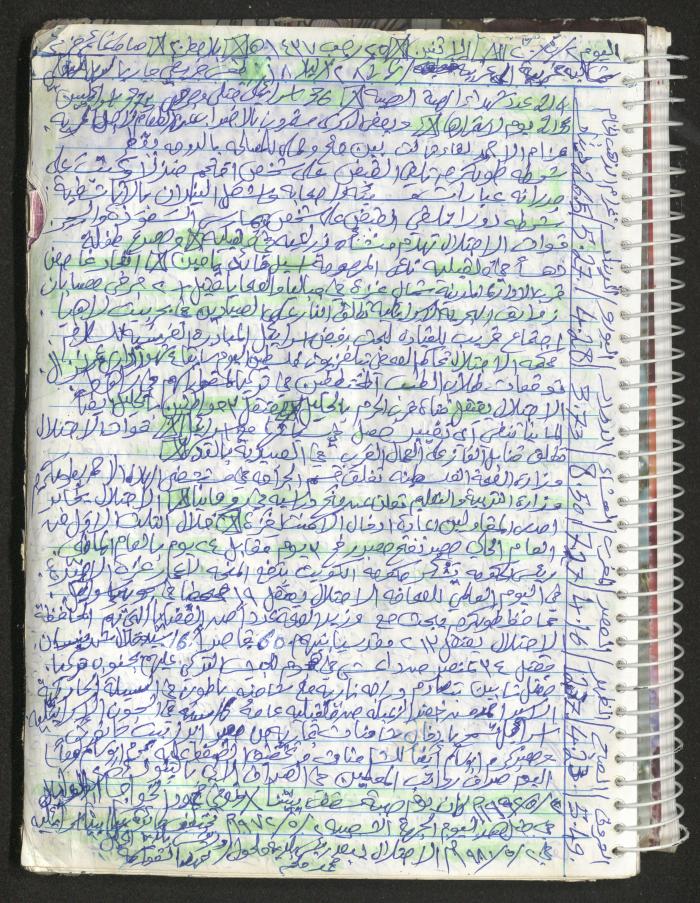 Mahmoud Khreisheh Diaries, Thinnaba- Tulkarm, 2016
