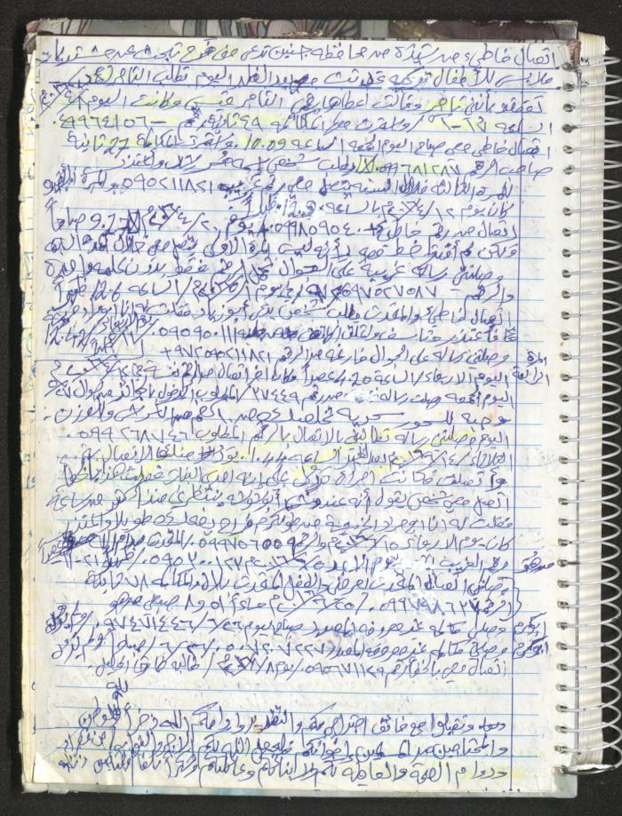 Mahmoud Khreisheh Diaries, Thinnaba- Tulkarm, 2016