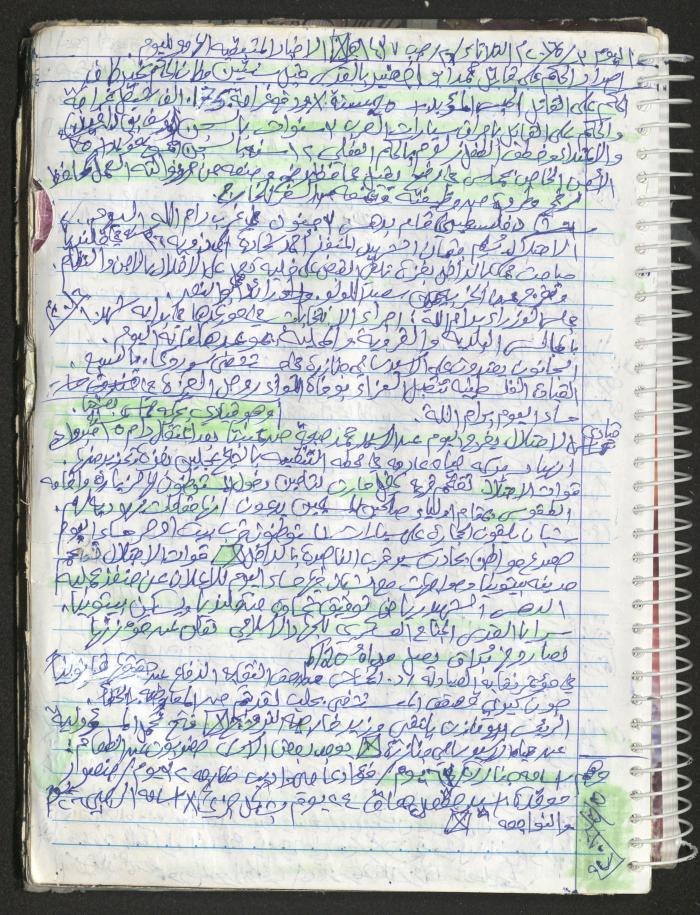 Mahmoud Khreisheh Diaries, Thinnaba- Tulkarm, 2016