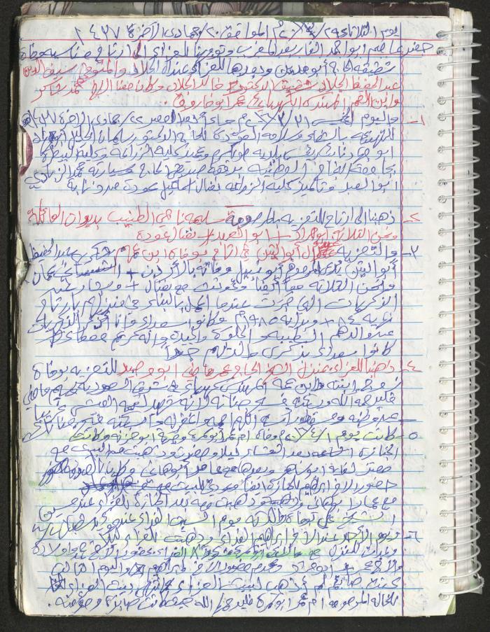 Mahmoud Khreisheh Diaries, Thinnaba- Tulkarm, 2016