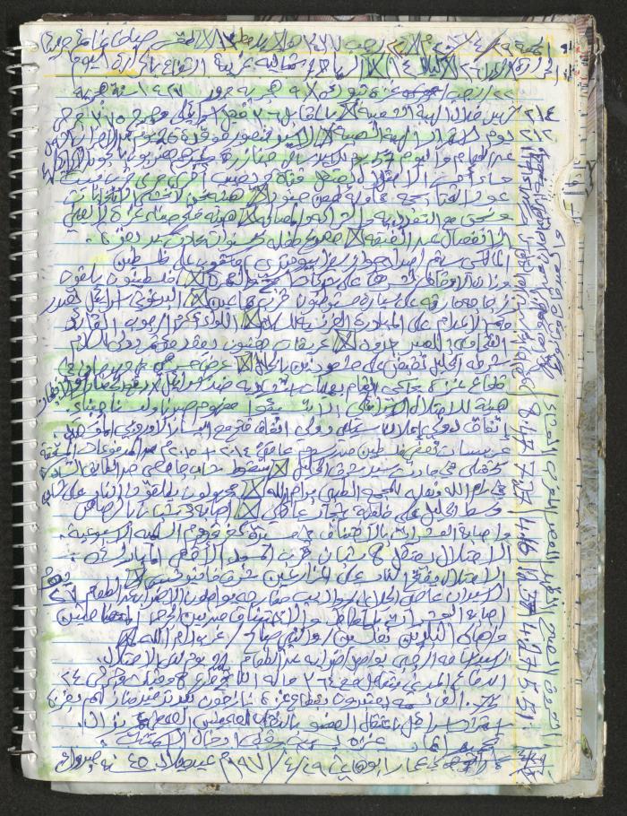 Mahmoud Khreisheh Diaries, Thinnaba- Tulkarm, 2016