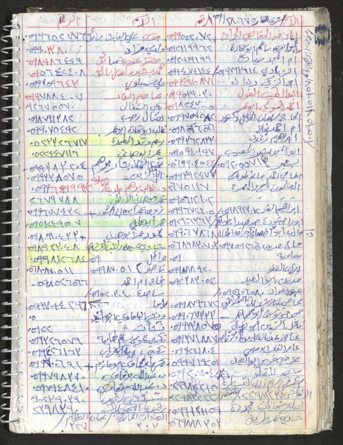 Mahmoud Khreisheh Diaries, Thinnaba- Tulkarm, 2016