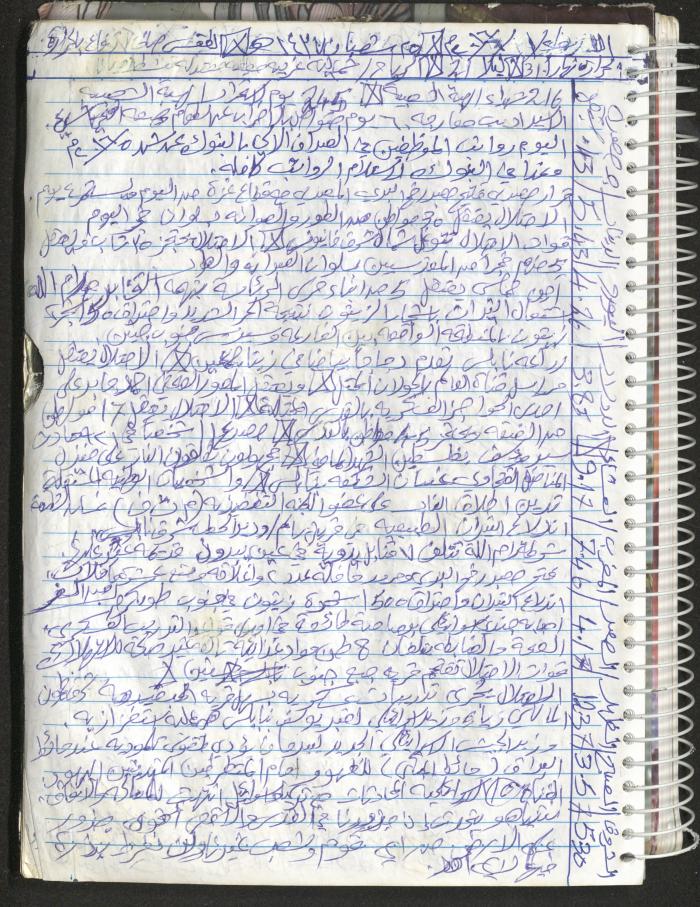Mahmoud Khreisheh Diaries, Thinnaba- Tulkarm, 2016