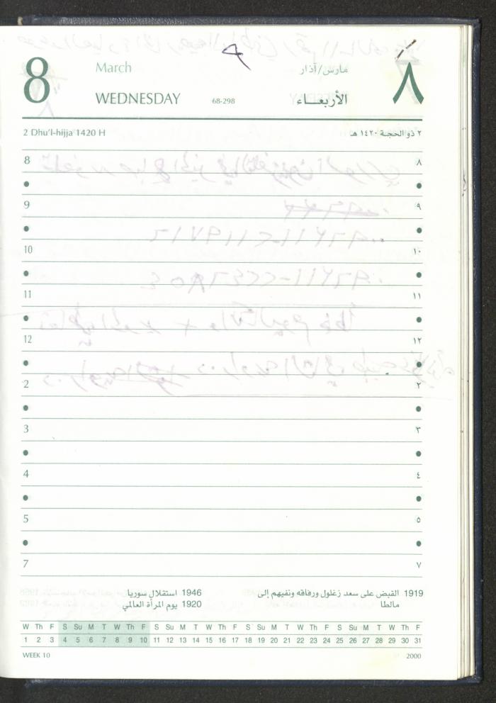 Mahmoud Khreisheh Diaries, Thinnaba- Tulkarm, 2005 