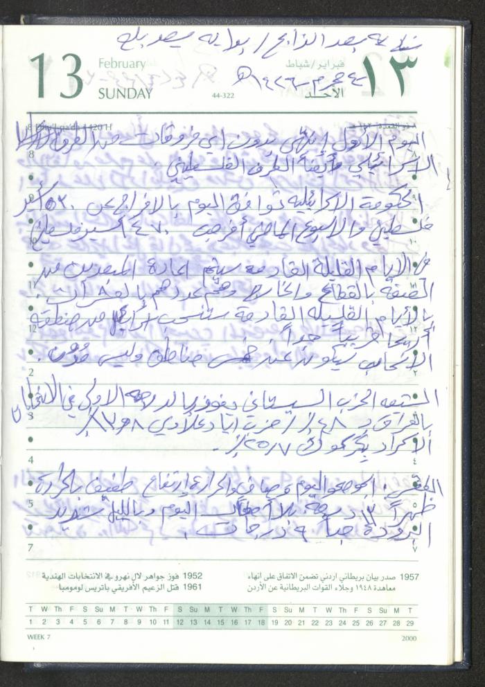 Mahmoud Khreisheh Diaries, Thinnaba- Tulkarm, 2005 