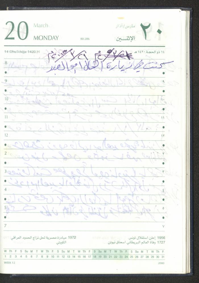 Mahmoud Khreisheh Diaries, Thinnaba- Tulkarm, 2005 