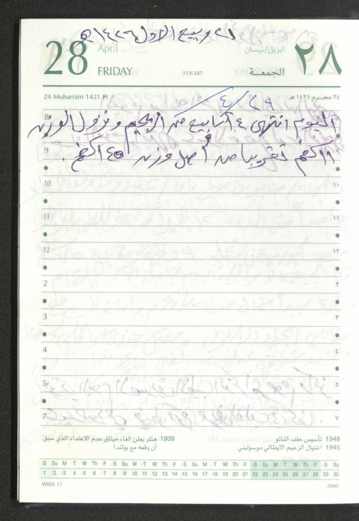 Mahmoud Khreisheh Diaries, Thinnaba- Tulkarm, 2005 