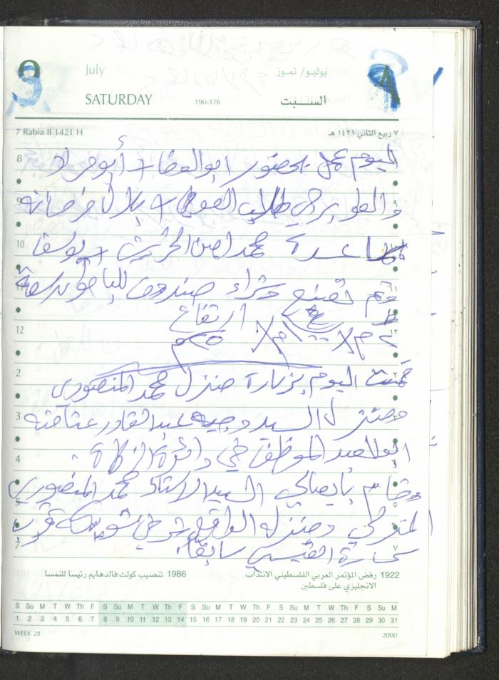 Mahmoud Khreisheh Diaries, Thinnaba- Tulkarm, 2005 