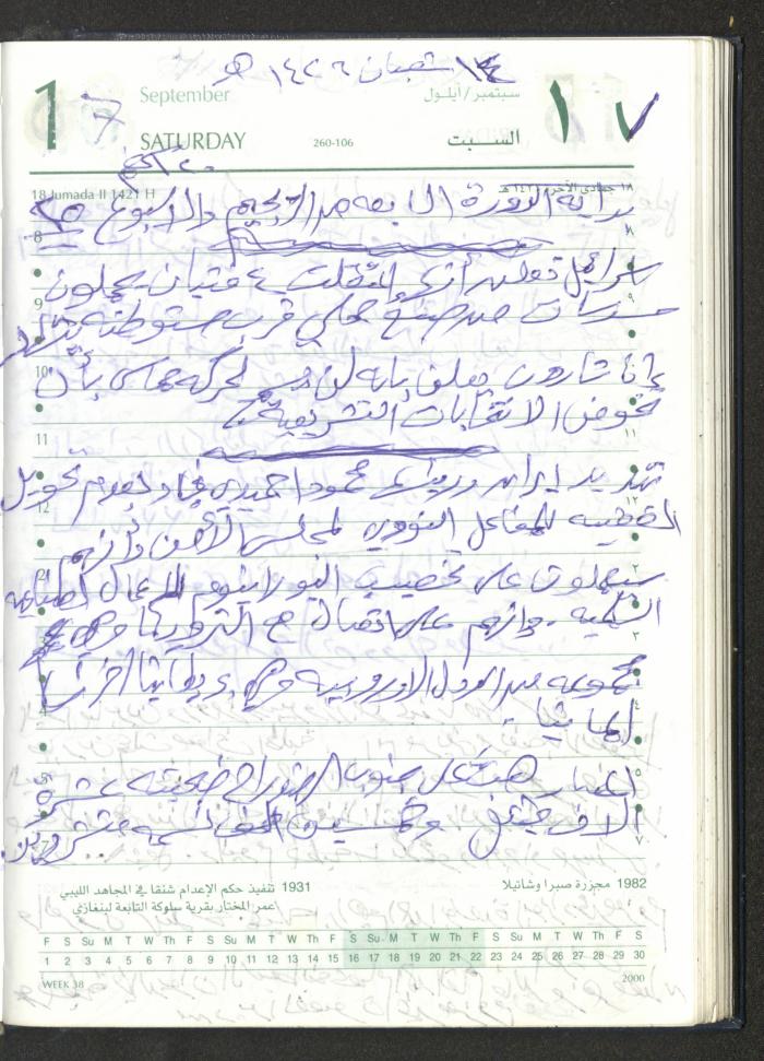Mahmoud Khreisheh Diaries, Thinnaba- Tulkarm, 2005 
