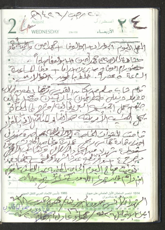 Mahmoud Khreisheh Diaries, Thinnaba- Tulkarm, 2005 
