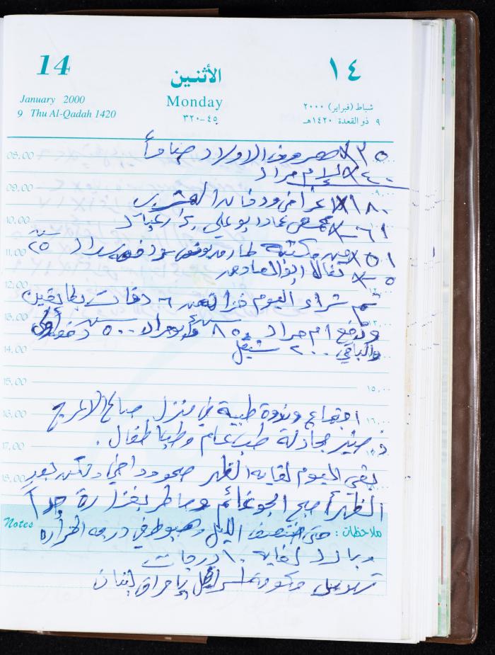 Mahmoud Khreisheh Diaries, Thinnaba- Tulkarm, 2000