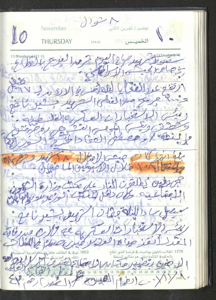 Mahmoud Khreisheh Diaries, Thinnaba- Tulkarm, 2005 