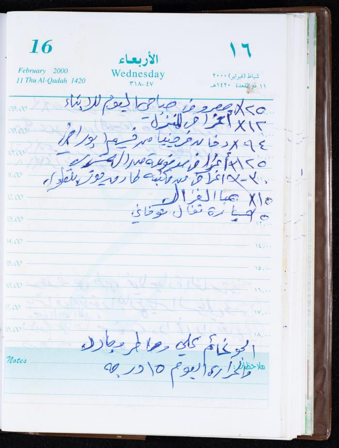Mahmoud Khreisheh Diaries, Thinnaba- Tulkarm, 2000