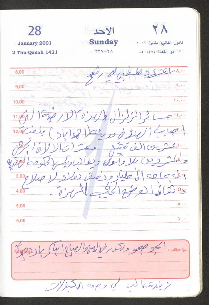 Mahmoud Khreisheh Diaries, Thinnaba- Tulkarm, 2001
