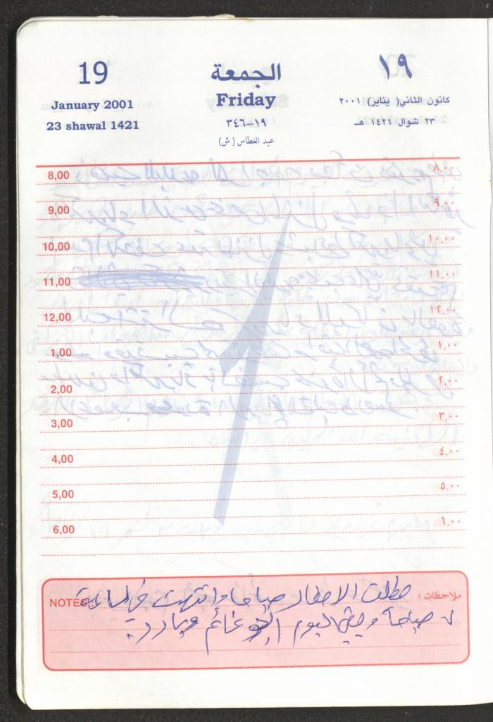 Mahmoud Khreisheh Diaries, Thinnaba- Tulkarm, 2001