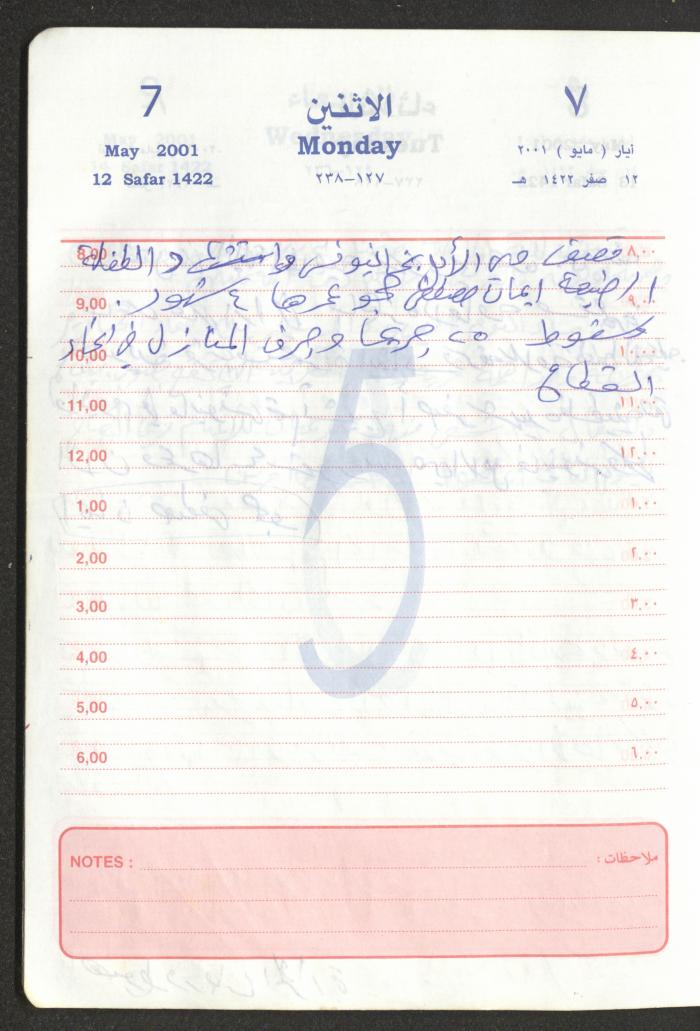 Mahmoud Khreisheh Diaries, Thinnaba- Tulkarm, 2001