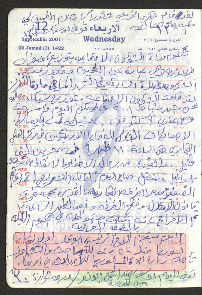 Mahmoud Khreisheh Diaries, Thinnaba- Tulkarm, 2001