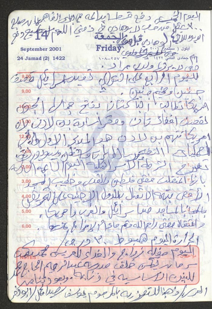 Mahmoud Khreisheh Diaries, Thinnaba- Tulkarm, 2001
