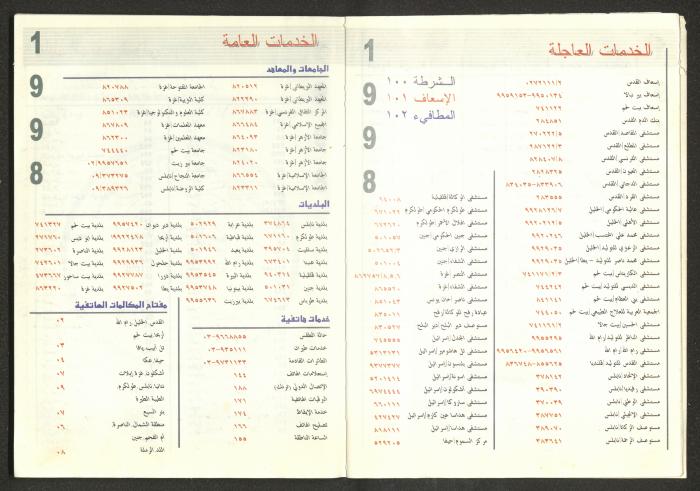 يوميات محمود خريشة، ذنابة- طولكرم، 1998