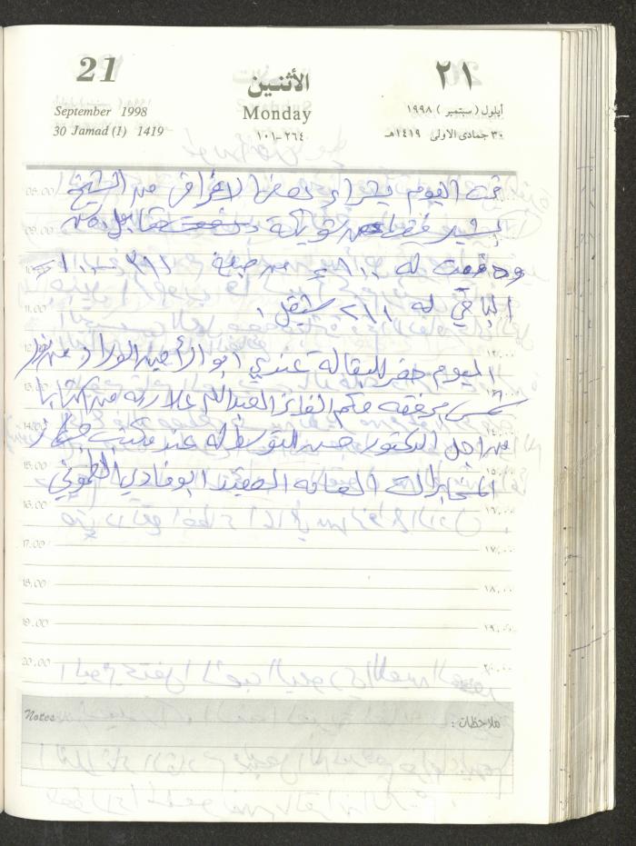 يوميات محمود خريشة، ذنابة- طولكرم، 1998