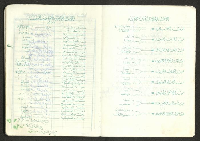 Mahmoud Khreisheh Diaries, Thinnaba- Tulkarm, 1987