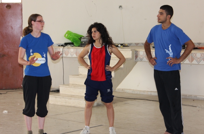A Photograph of a Summar School Held by the PCS in Birzeit, 2012
