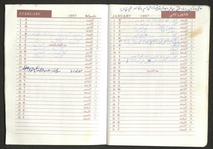 Mahmoud Khreisheh Diaries, Thinnaba- Tulkarm, 1987