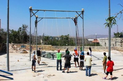 A Photograph of a Summar School Held by the PCS in Birzeit, 2012
