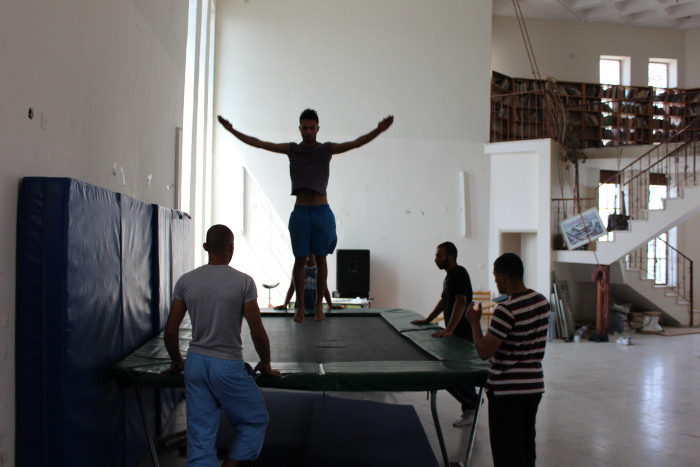 A Photograph of a Summar School Held by the PCS in Birzeit, 2012
