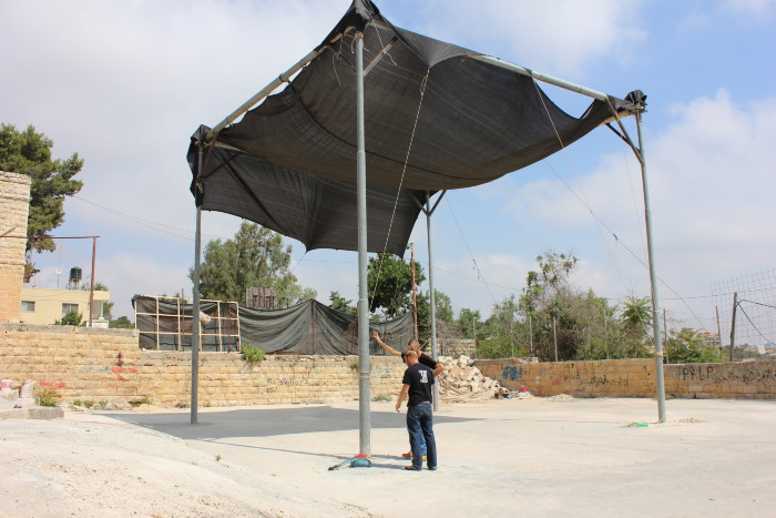 A Photograph of a Summar School Held by the PCS in Birzeit, 2012
